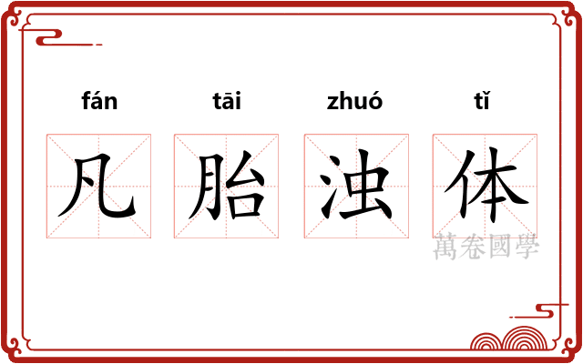 凡胎浊体