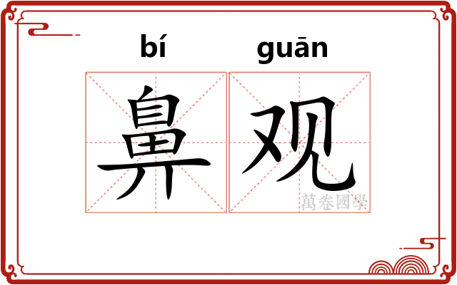 鼻观