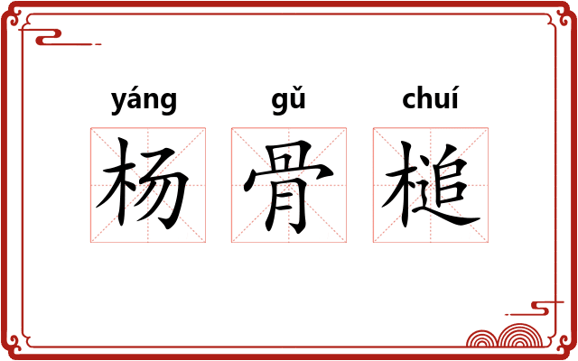 杨骨槌