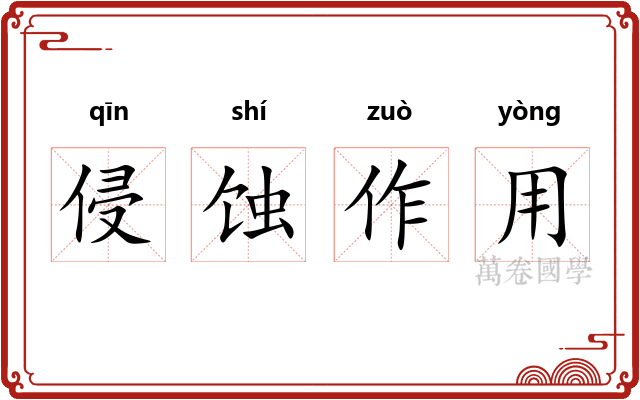 侵蚀作用