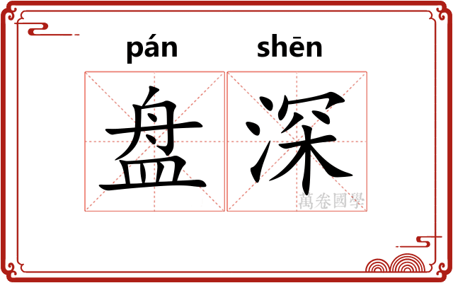 盘深