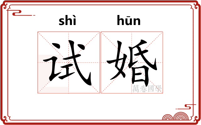试婚