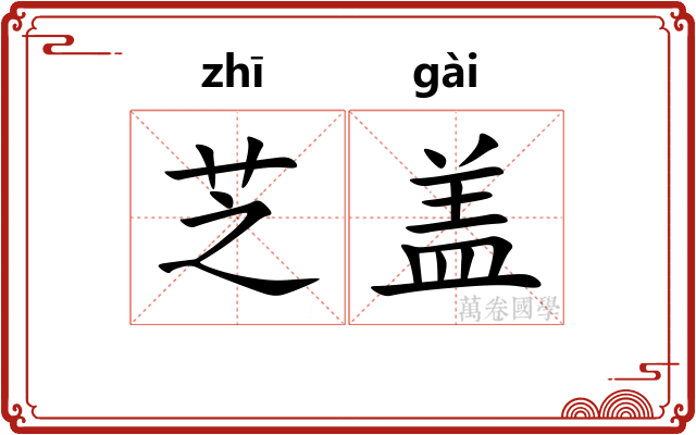 芝盖