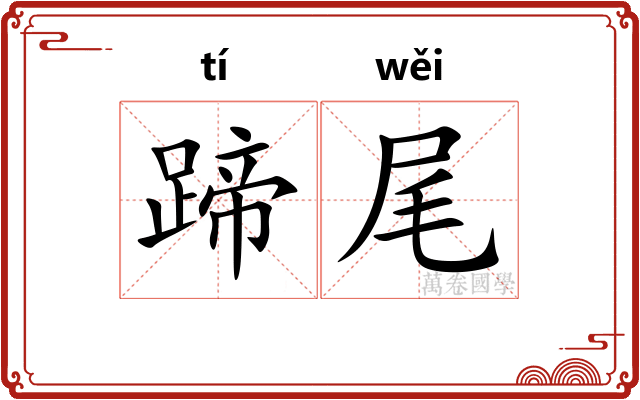 蹄尾