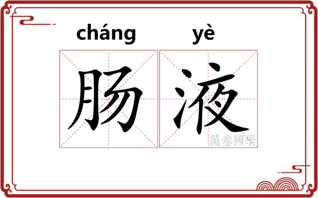 肠液
