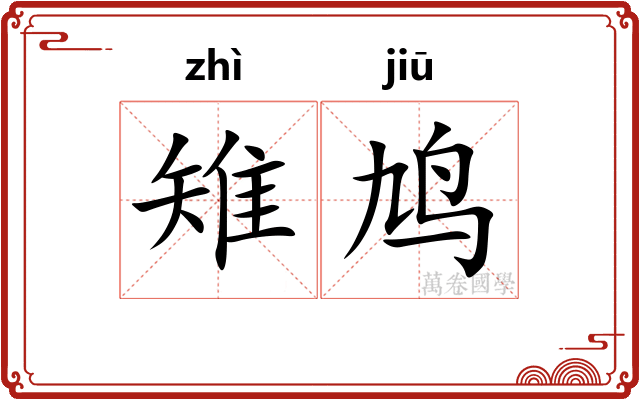 雉鸠