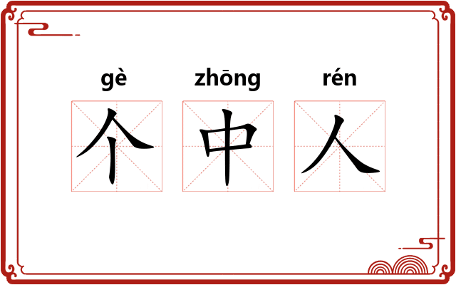 个中人
