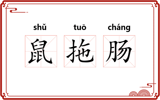 鼠拖肠 鼠拖肠