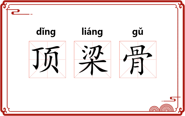 顶梁骨