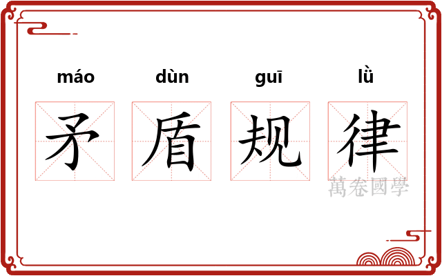 矛盾规律