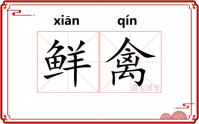 鲜禽