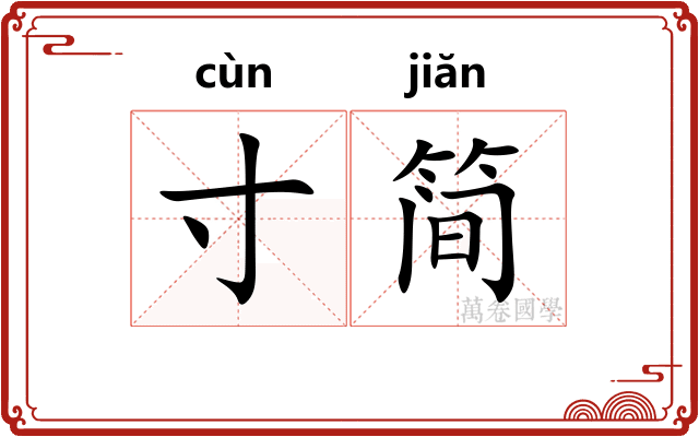 寸简