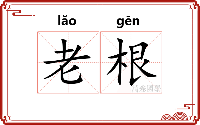 老根