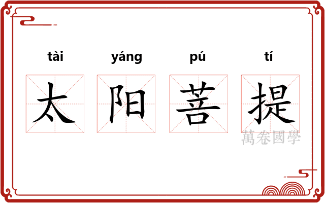 太阳菩提