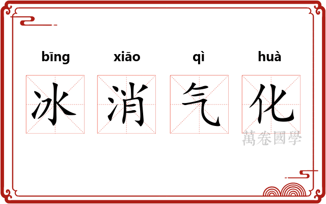 冰消气化