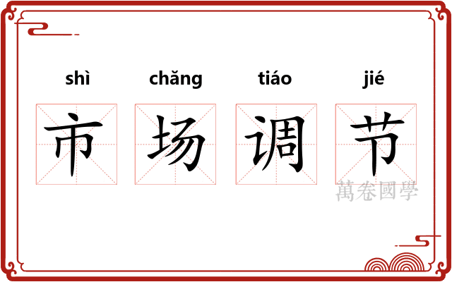 市场调节