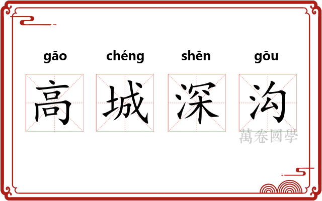 高城深沟