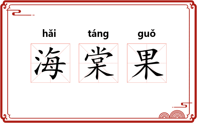 海棠果 海棠果