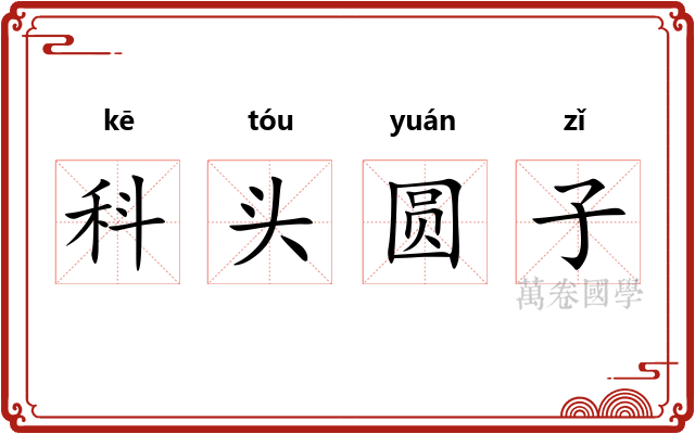 科头圆子