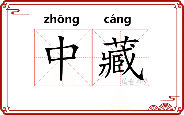 中藏