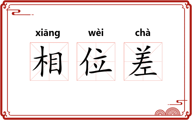 相位差