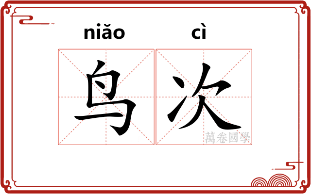 鸟次
