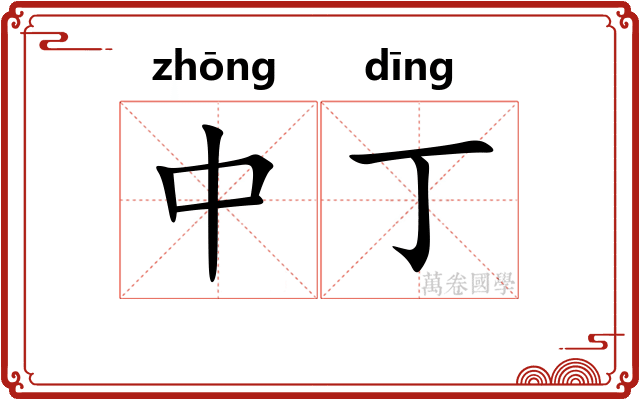 中丁