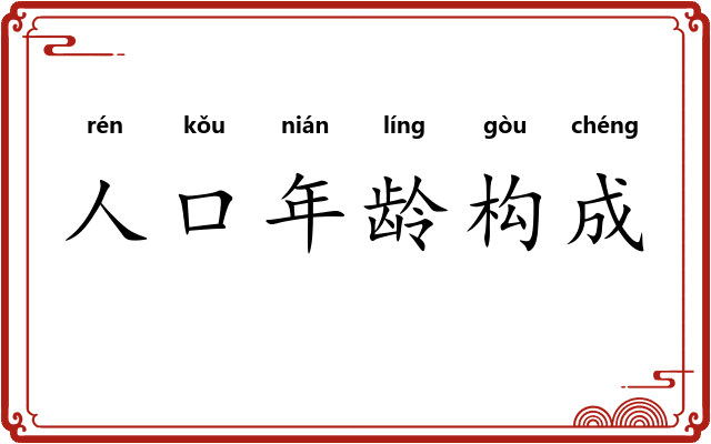 人口年龄构成