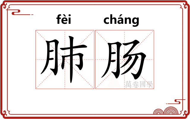 肺肠
