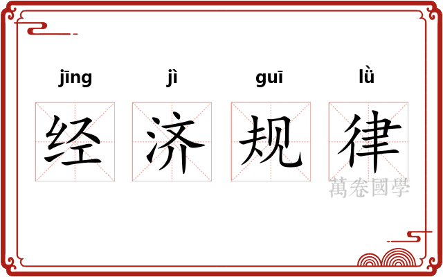 经济规律 经济规律