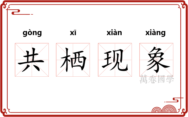 共栖现象