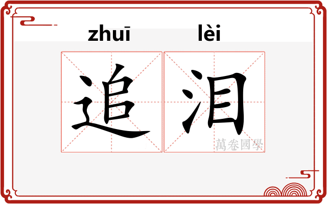 追泪