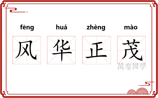 风华正茂