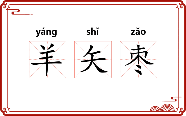 羊矢枣 羊矢枣