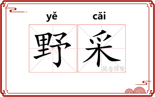 野采 野采