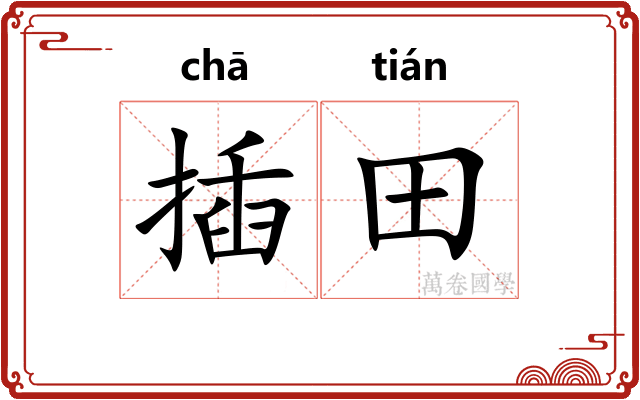 插田
