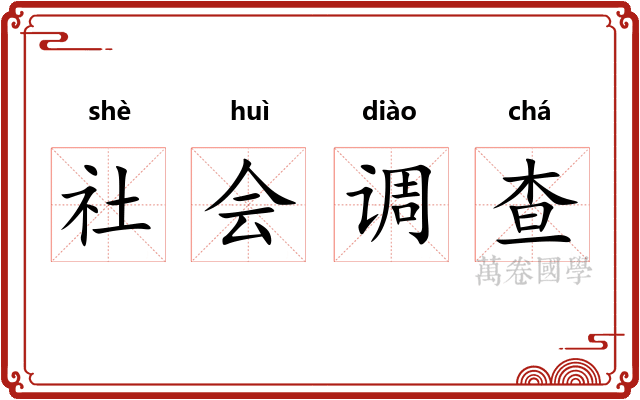 社会调查