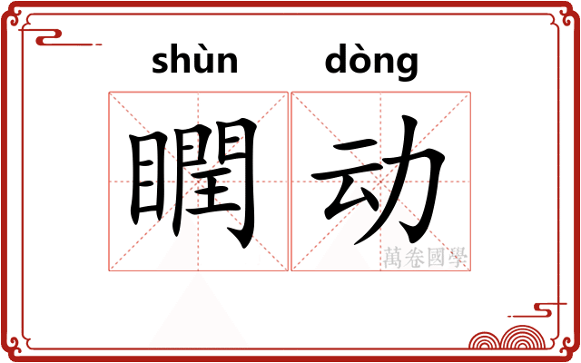 瞤动