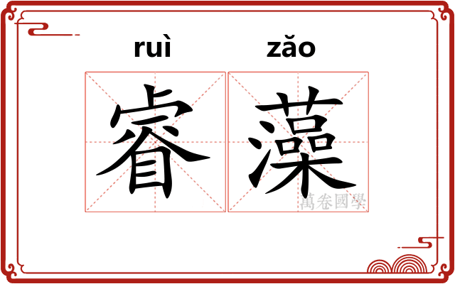 睿藻
