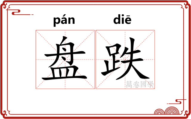 盘跌