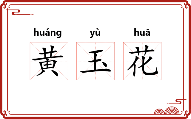 黄玉花 黄玉花