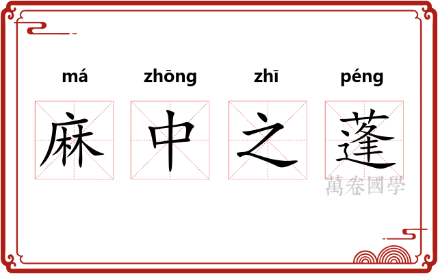 麻中之蓬