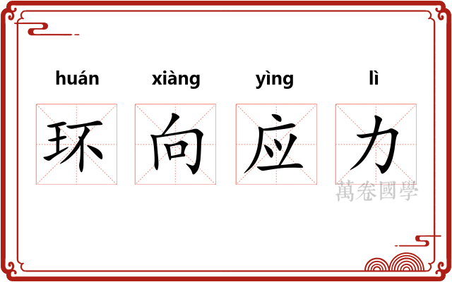 环向应力