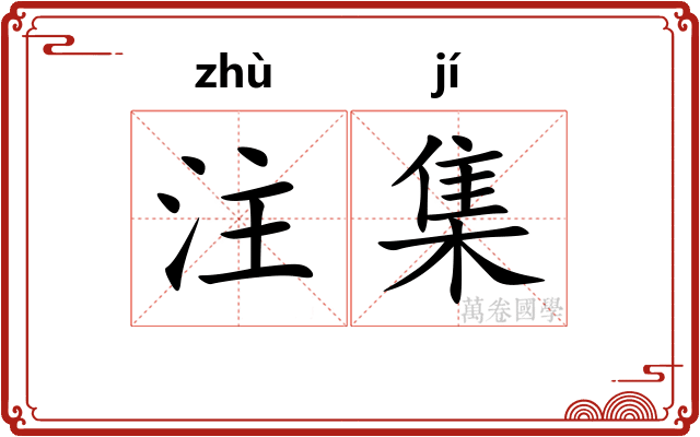 注集