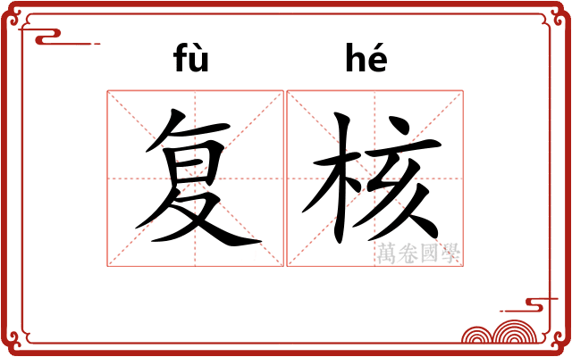 复核