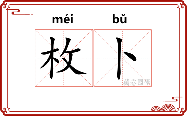枚卜