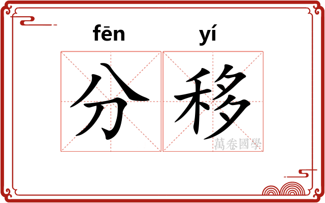 分移