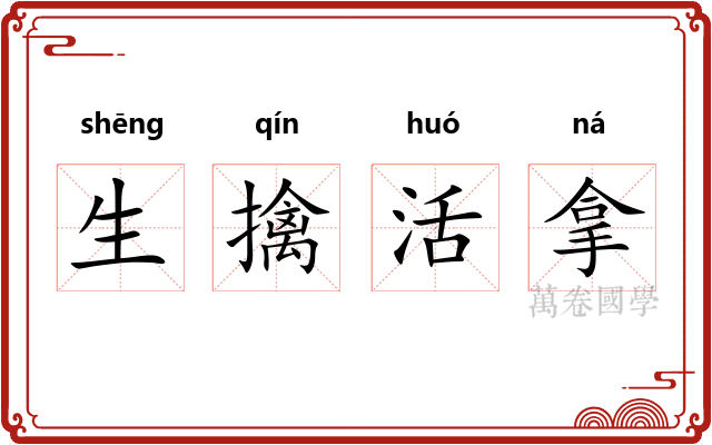 生擒活拿 生擒活拿