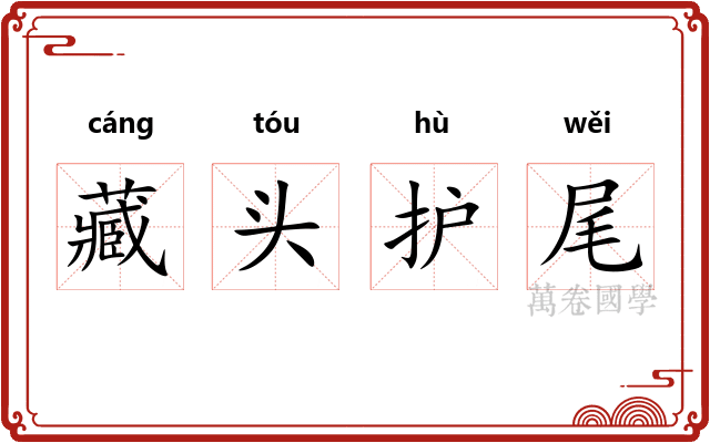 藏头护尾