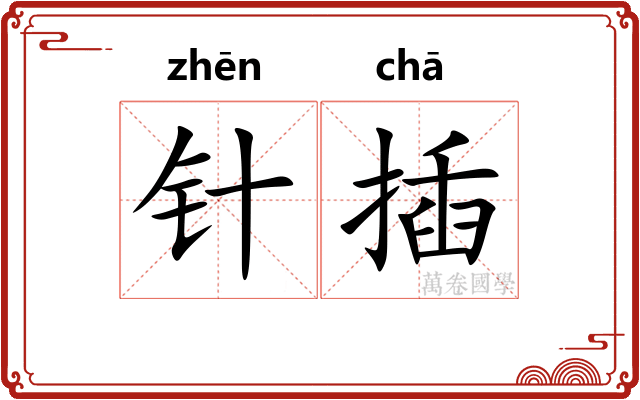 针插